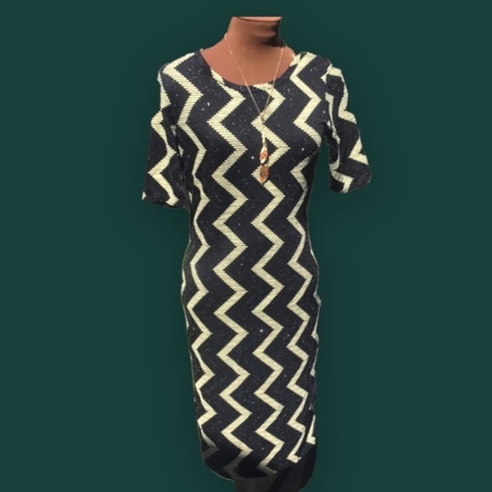 Llr Lularoe Elegant Collection Metallic Julia